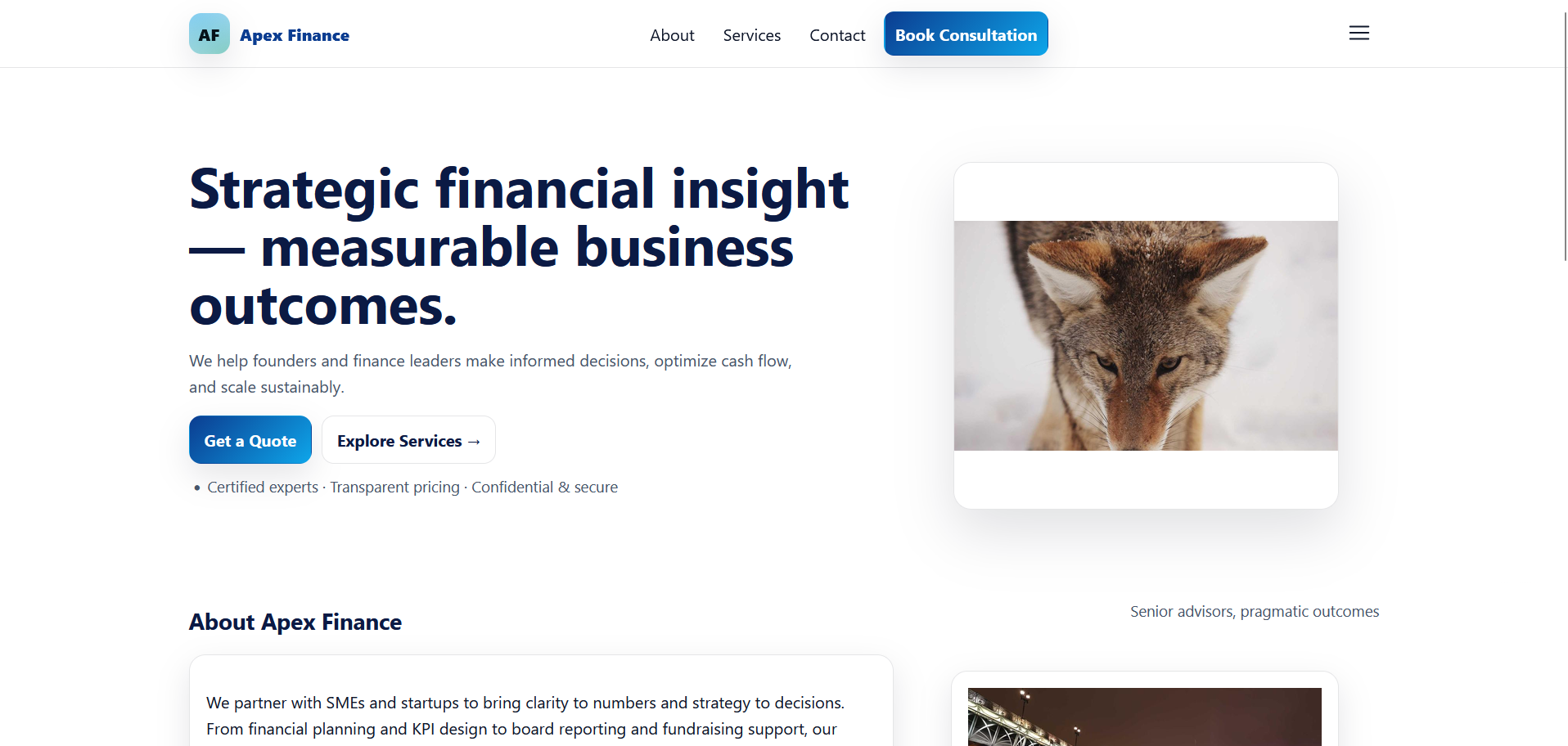 financial consultant